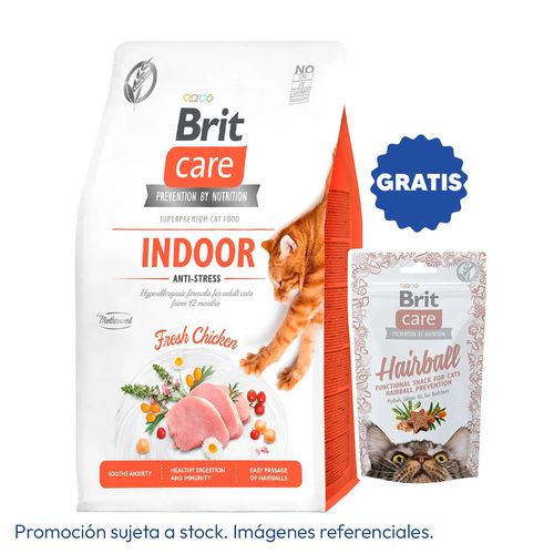 Brit Care Cat Indoor Anti-stress Chicken 2 kg