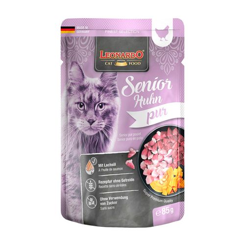 Leonardo Alimento Húmedo Senior Cat Pollo 85 gr