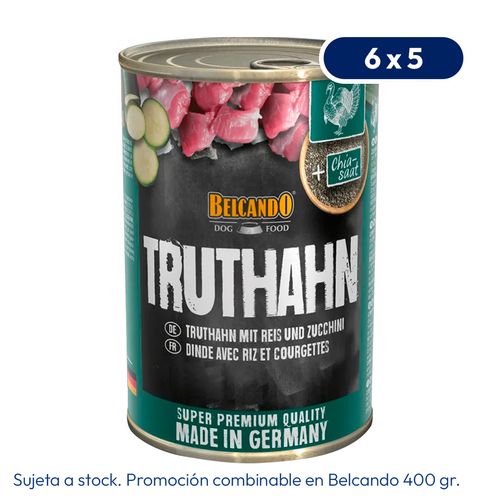Belcando Pavo Con Arroz y Calabacín 400 gr