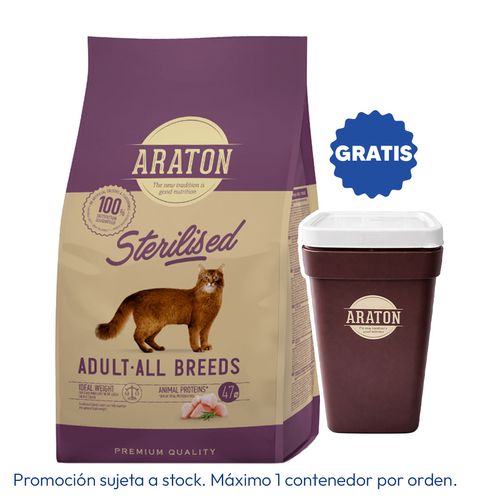 Araton Cat Adult Sterilised 15 kg