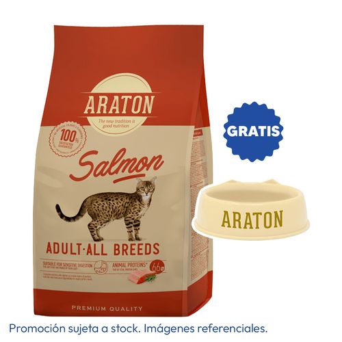 Araton Cat Adult Salmon 1.5 kg