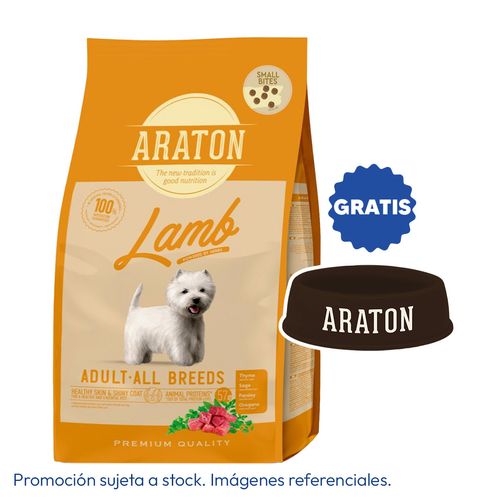 Araton Dog Adult Small Bites Lamb 3 kg