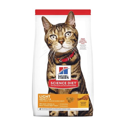 Hill's Science Diet Light Alimento Bajo En Calorías Para Gato Adulto 3.2 kg
