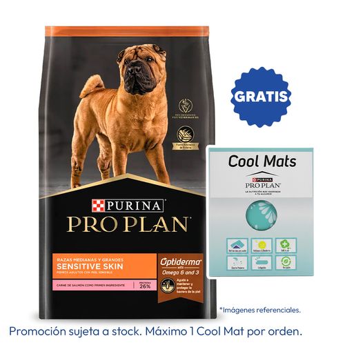 Pro Plan Sensitive Skin Raza Mediana y Grande 12 kg