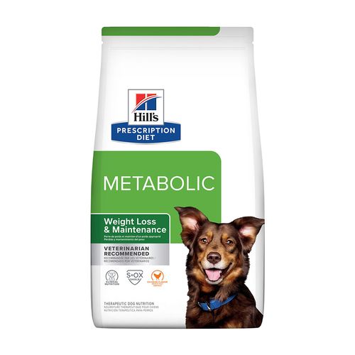 Hill's Prescription Diet Metabolic Alimento Para Perro Mantenimiento y Pérdida De Peso 3.2 kg
