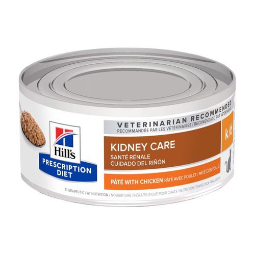 Hill's Prescription Diet k/d Alimento Húmedo Para Gato Cuidado Renal 156 gr