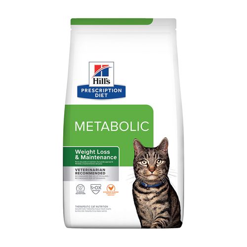 Hill's Prescription Diet Metabolic Alimento Para Gato Pérdida y Mantenimiento De Peso 1.8 kg