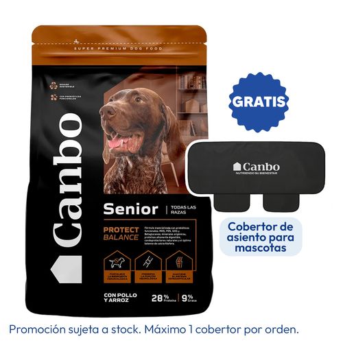 Canbo Protect Balance Senior Pollo y Arroz 15 kg