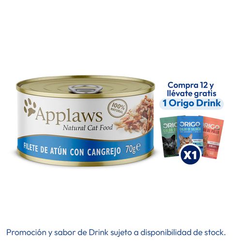 Applaws Filete De Atún Con Cangrejo