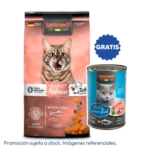 Leonardo Adult Cat GF Salmon 7.5 kg