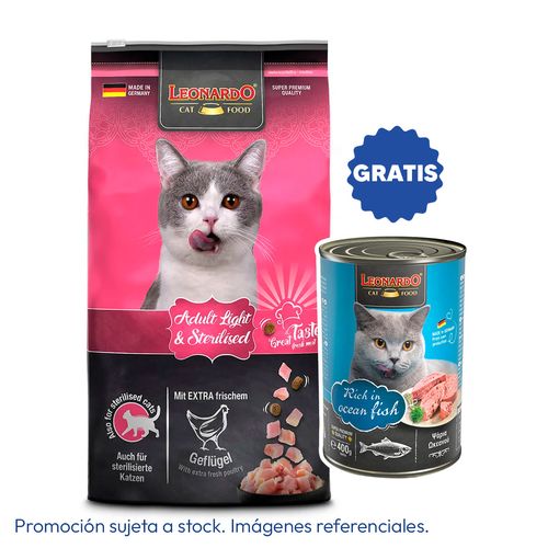 Leonardo Adult Cat Light & Sterilised 7.5 kg