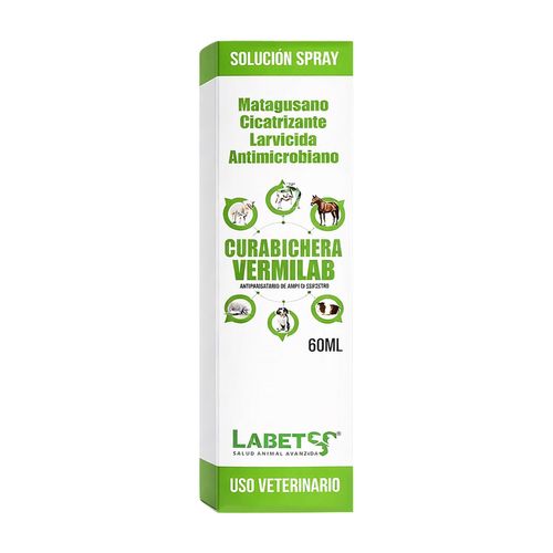 Labet Curabichera Vermilab Antiparasitario Externo 60 ml