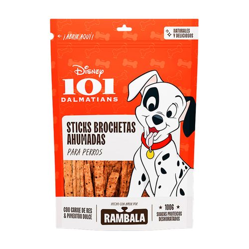 Rambala x Disney Sticks Para Perros Brochetas Ahumadas 100 gr